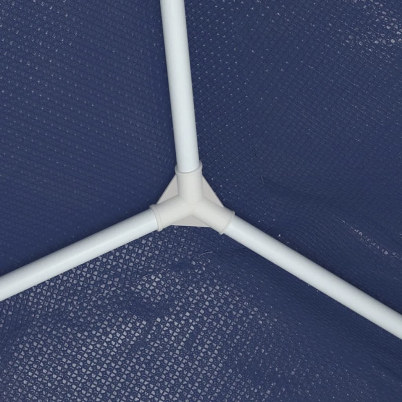 vidaXL dārza nojume, 4x6 m, zila