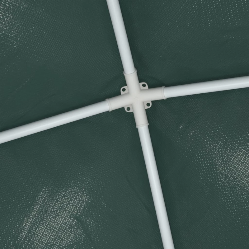 vidaXL dārza nojume, profesionāla, 2,5x2,5 m, zaļa, 90 g-m²