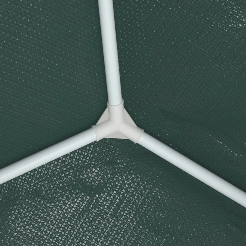 vidaXL dārza nojume, profesionāla, 4x9 m, zaļa, 90 g-m²