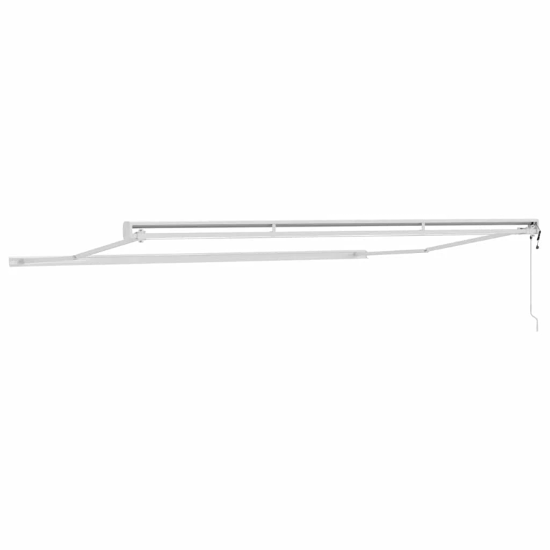 vidaXL Pārklājuma struktūra Balts 450 × 300 cm Alumīnijs