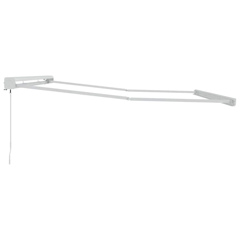 vidaXL Pārklājuma struktūra Balts 500 × 300 cm Alumīnijs