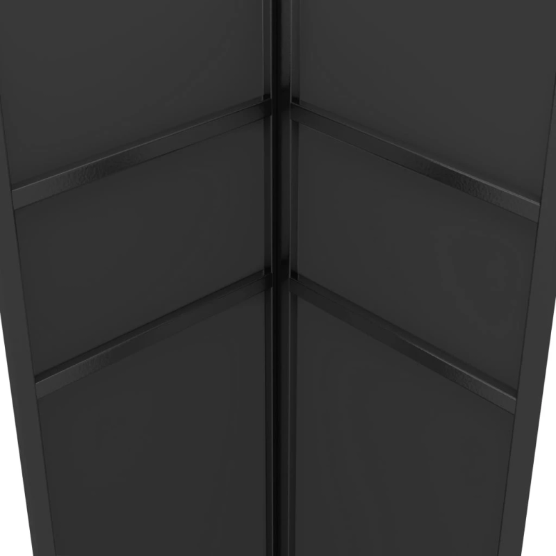 vidaXL dārza nojume ar dubulto jumtu, 3x3 m, antracītpelēka