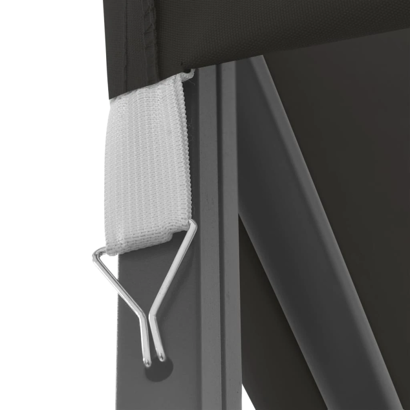 vidaXL dārza nojume, 3x6 m, antracītpelēka