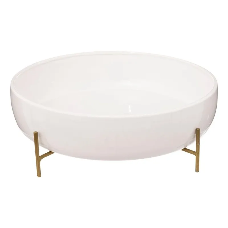 Salātu trauks Secret de Gourmet, zelta krās.-balta krās., 30 cm