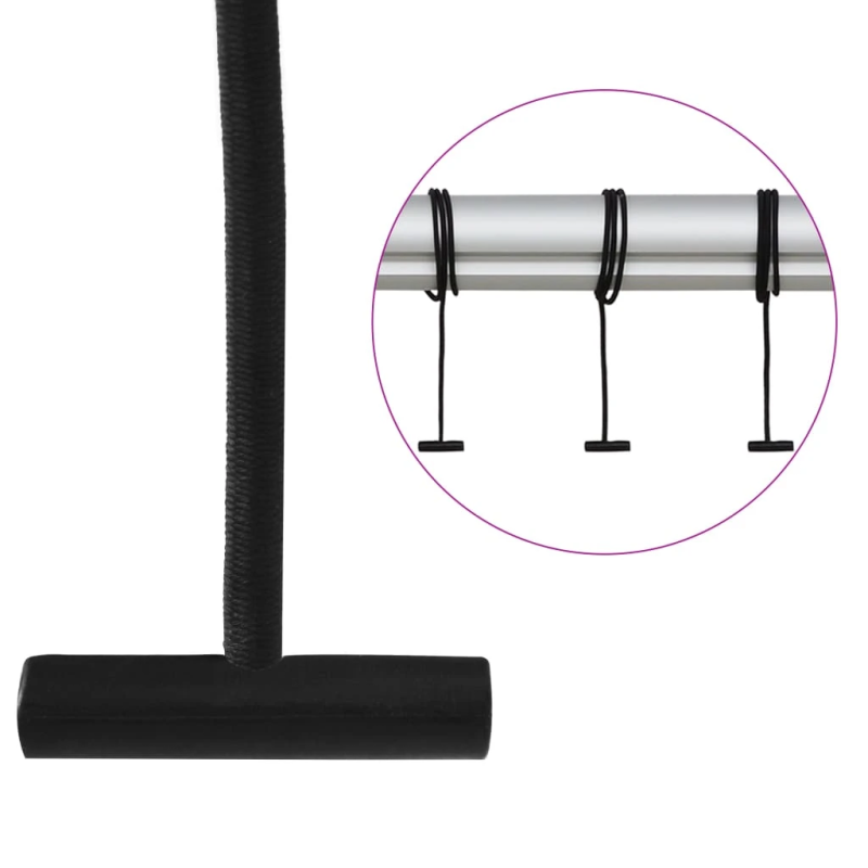 vidaXL baseina pārklāja stiprinājums, nerūsējoša tērauda pamatne