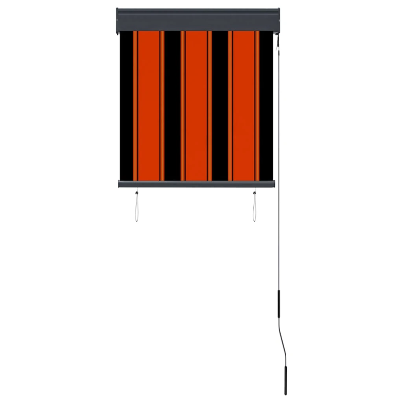 vidaXL āra ruļļu žalūzija, 60x250 cm, brūna un oranža