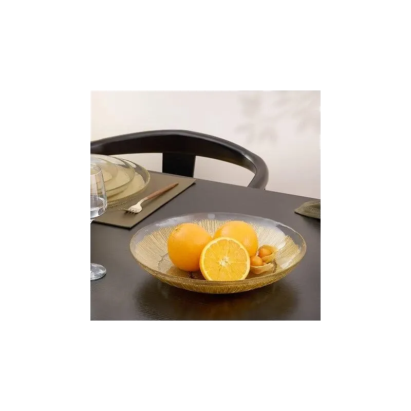 Šķīvis servēšanas JJA, DIA 30 cm, dzeltena