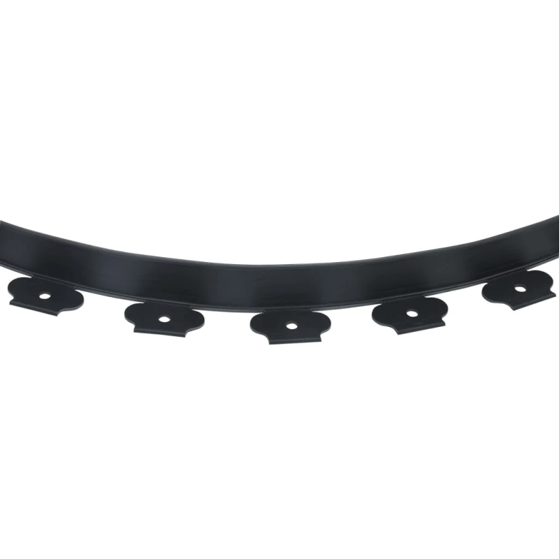 vidaXL zāliena apmale ar 30 mietiņiem, elastīga, 10 m, 5 cm