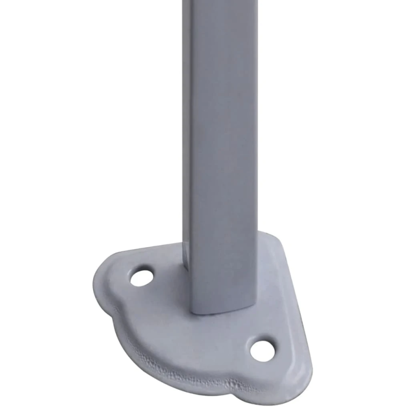 vidaXL saliekama nojume, profesionāla, zila, 2x2 m, tērauds