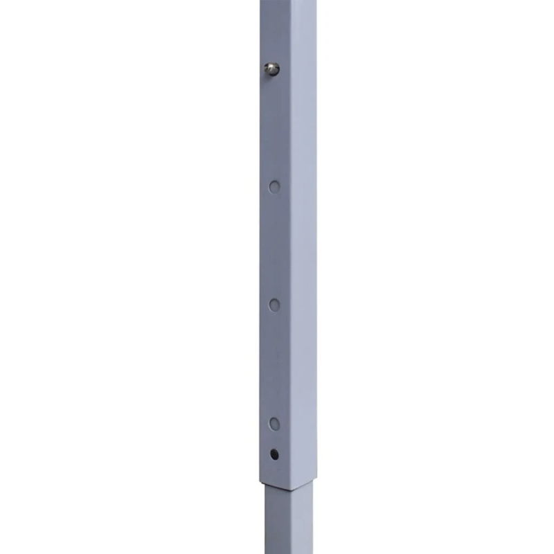 vidaXL saliekama nojume, profesionāla, zila, 2x2 m, tērauds