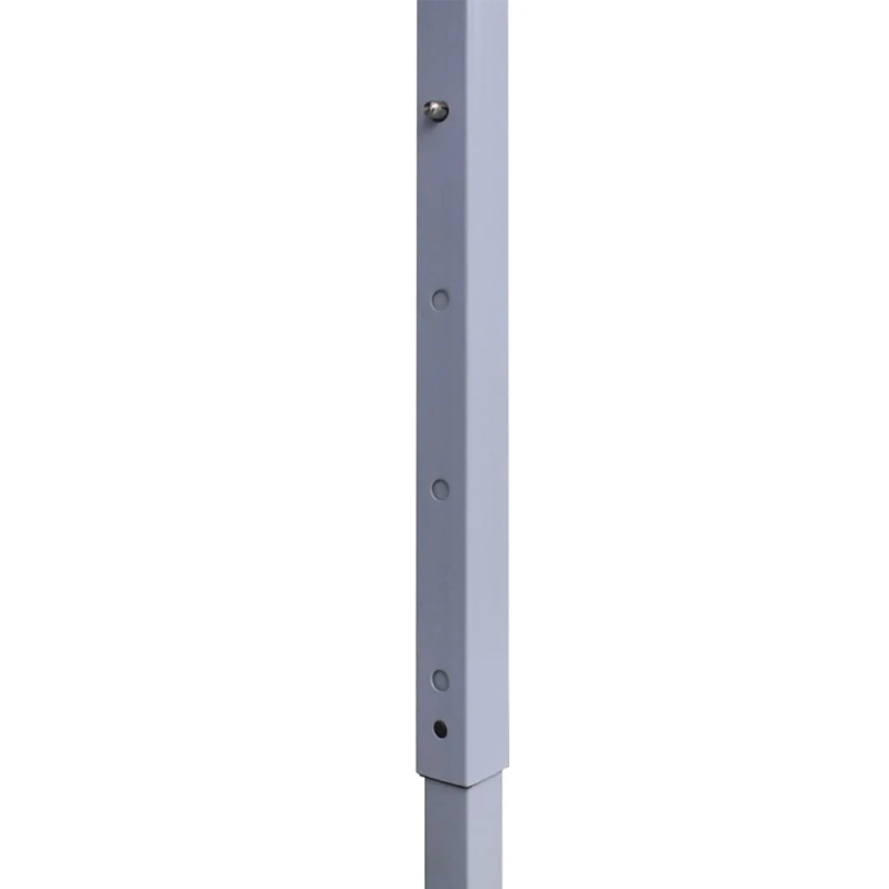 vidaXL saliekama nojume, profesionāla, antracītpelēka, 2x2 m, tērauds