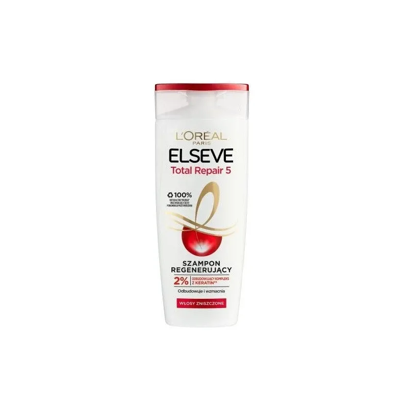 L'Oréal Paris Elseve Total Repair 5 atjaunojošs šampūns 400 ml