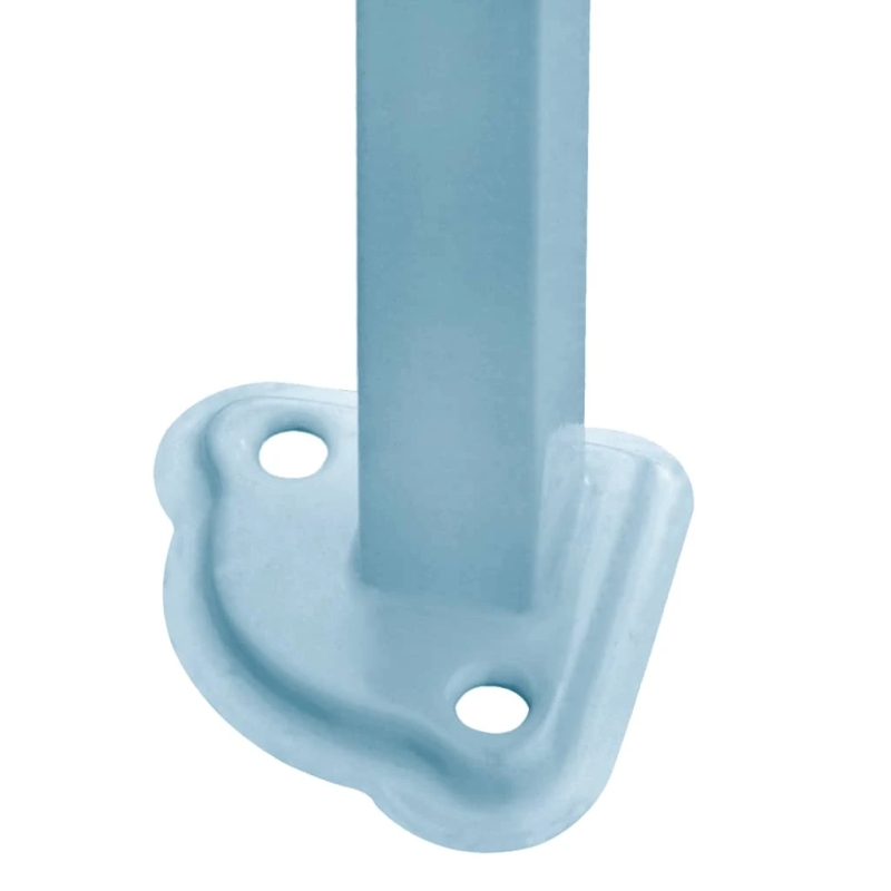 vidaXL saliekama nojume ar 3 sienām, 3x4 m, antracītpelēka, tērauds