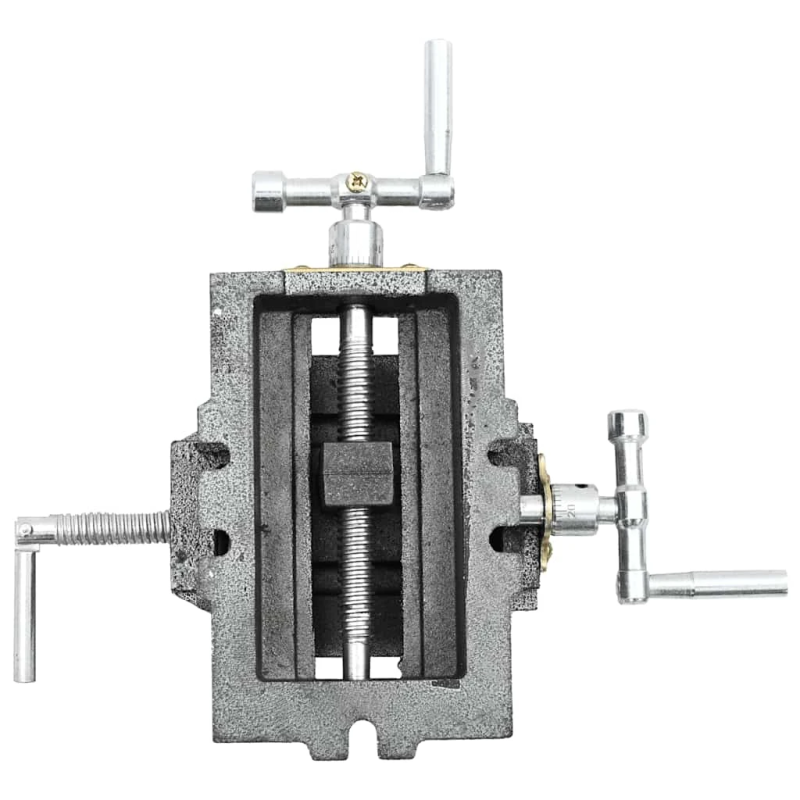 vidaXL ar roku darbināmas krustveida skrūvspīles, 70 mm