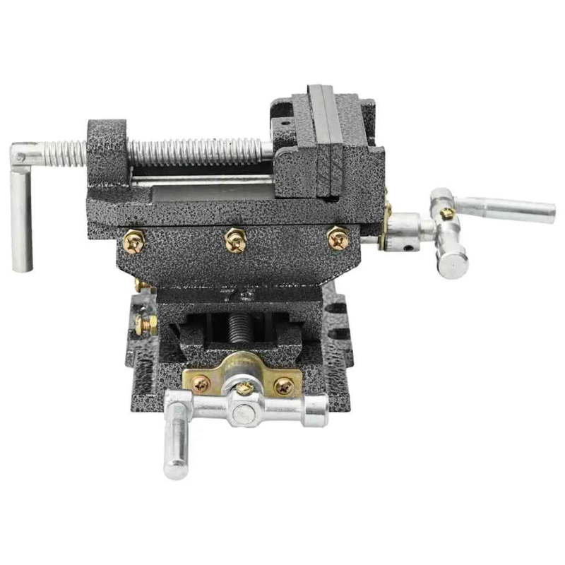 vidaXL ar roku darbināmas krustveida skrūvspīles, 70 mm