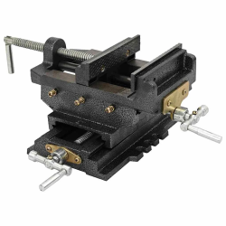 vidaXL ar roku darbināmas krustveida skrūvspīles, 150 mm
