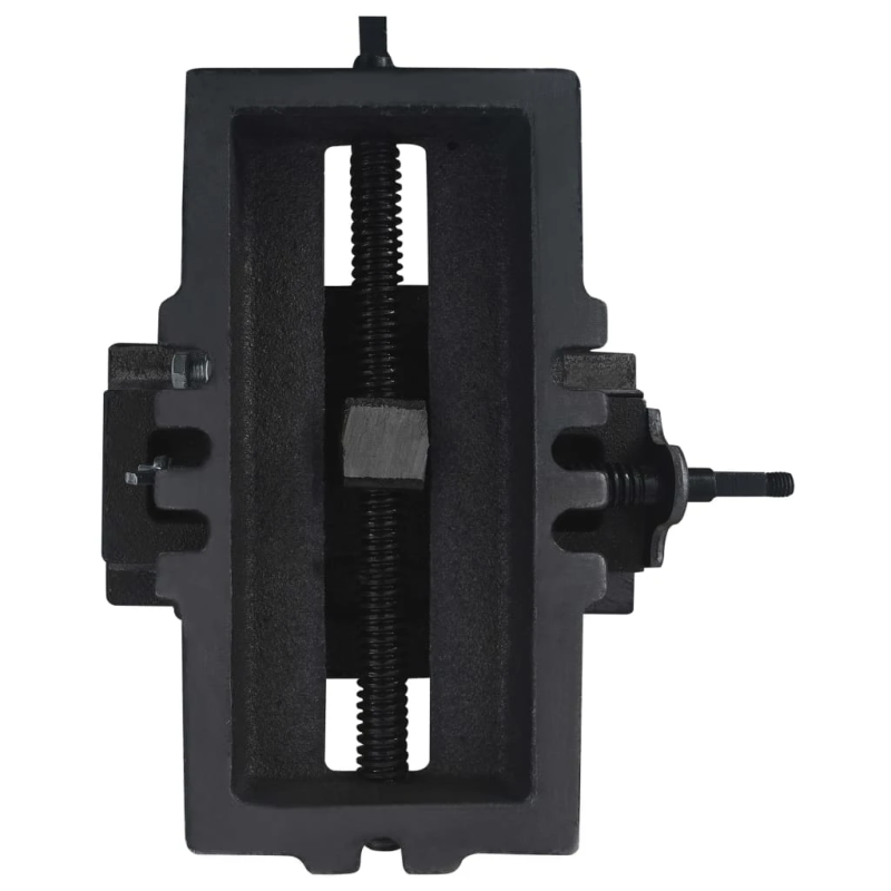 vidaXL šķērsslaida skrūvspīļu galds, manuāli vadāms