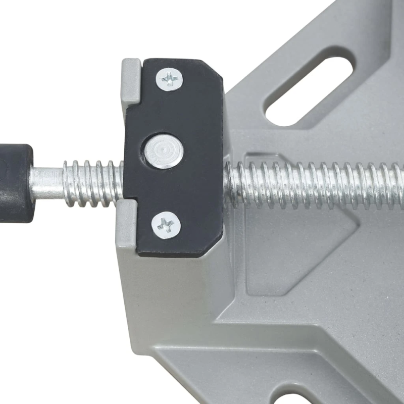 vidaXL taisnleņķa skrūvspīles, 95 mm, alumīnijs