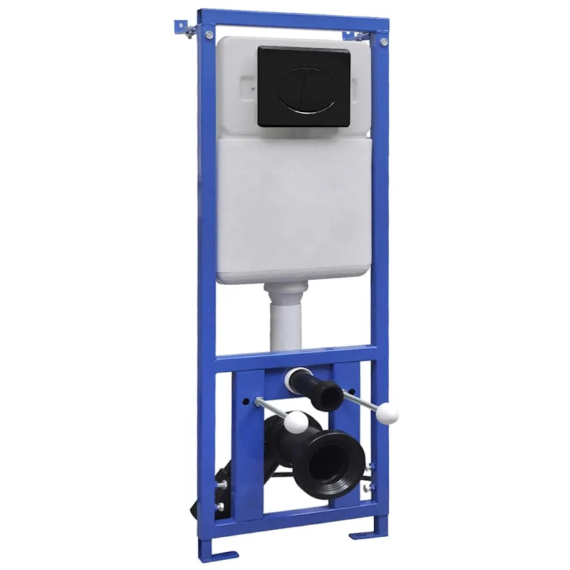 vidaXL augstā tualetes poda tvertne, 11 L, 41x14x,110-125, cm