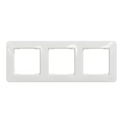 Trivietis rėmelis Schneider Electric Sedna Design, balta sp.