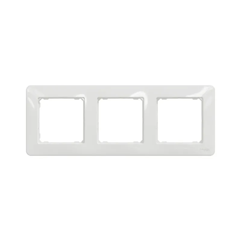 Rāmis 3PL Schneider Electric Sedna Design, balta