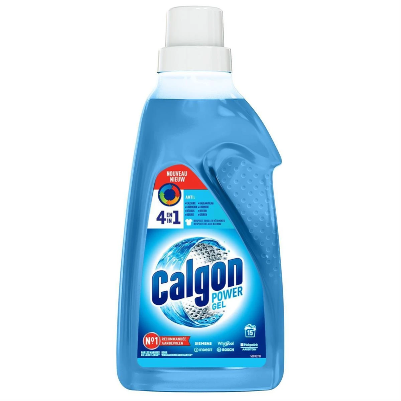 CALGON Power 4in1 ūdens mīkstinātājs - atkaļķotājs veļas mašīnām 750ml