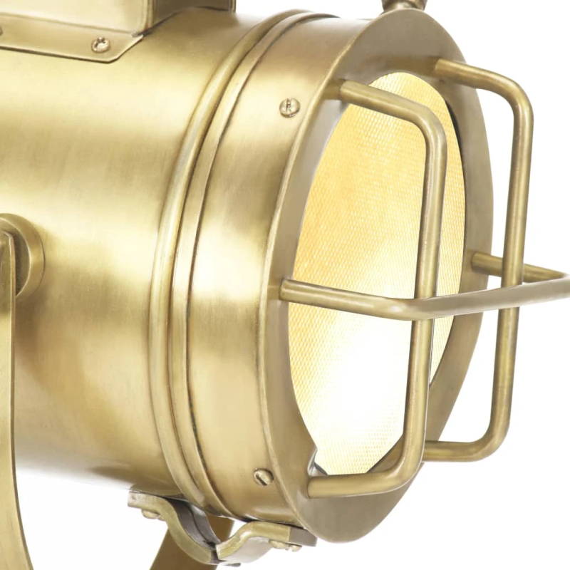 vidaXL grīdas lampa uz statīva, mango masīvkoks, 69 cm