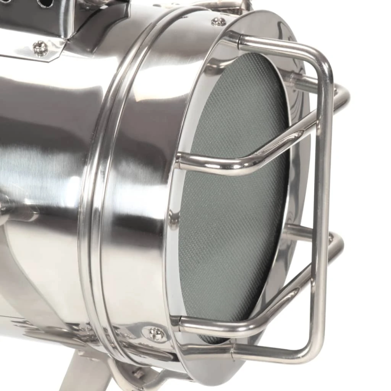 vidaXL grīdas lampa uz statīva, melns mango masīvkoks, 69 cm