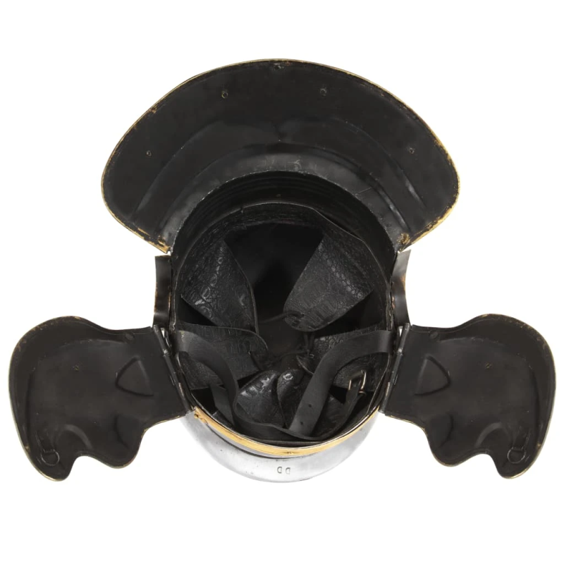 vidaXL romiešu bruņucepure, replika, sudraba krāsas tērauds