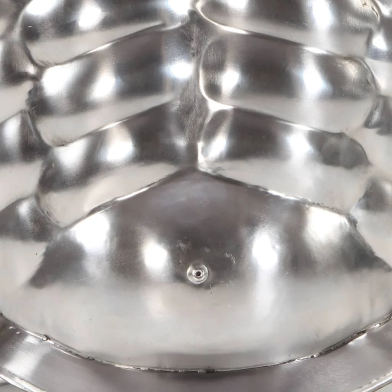 vidaXL romiešu bruņuveste, replika, sudraba krāsas tērauds