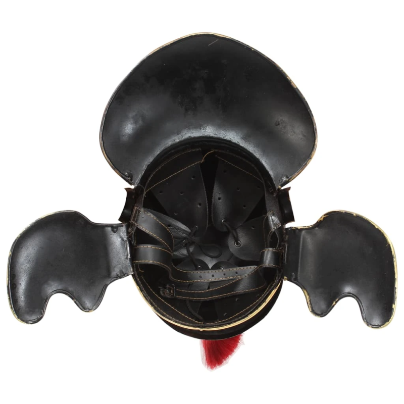 vidaXL romiešu bruņucepure, replika, sudraba krāsas tērauds