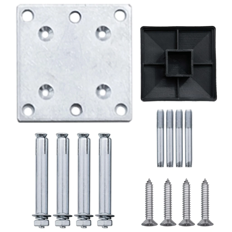 vidaXL dārza žogs, 175x186 cm, brūns WPC