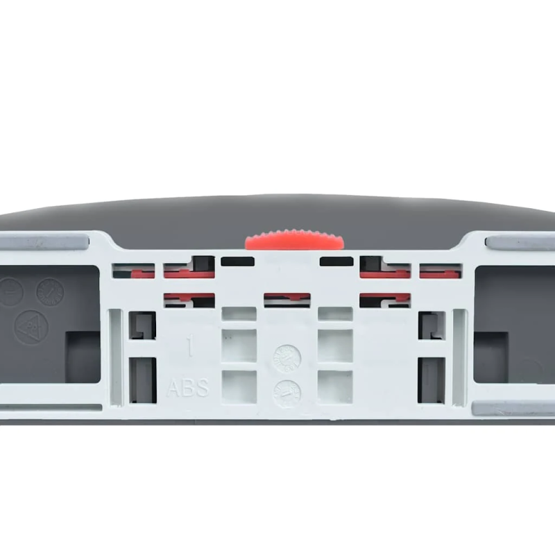 vidaXL tualetes poda sēdeklis, lēnās aizvēršanas funkcija, pelēks