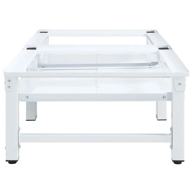 vidaXL veļasmašīnas un žāvētāja statīvs ar izvelkamiem plauktiem