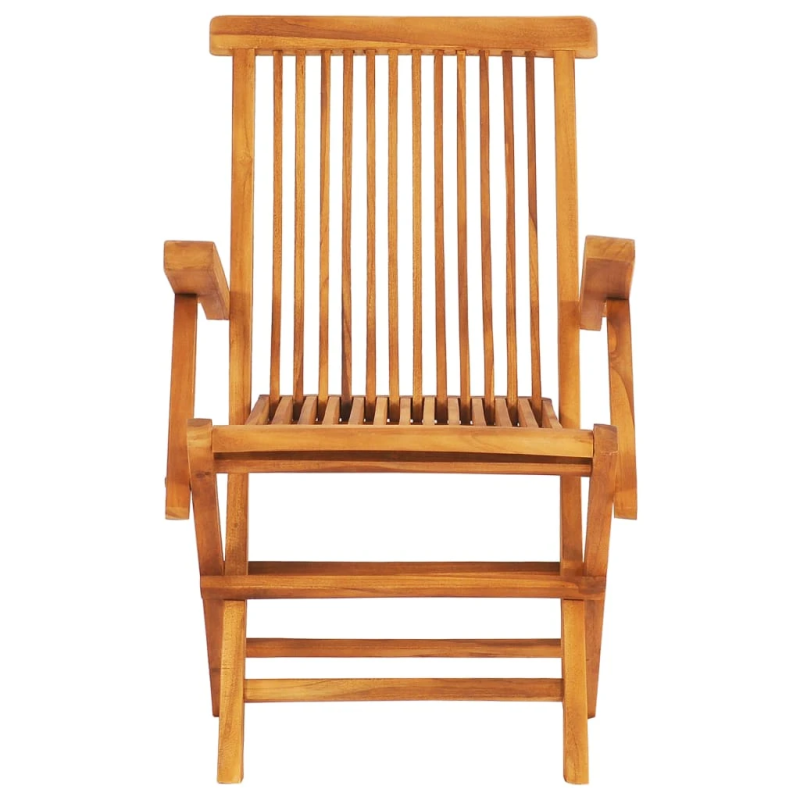 vidaXL 7-daļīgs dārza mēbeļu komplekts, saliekams, masīvs tīkkoks