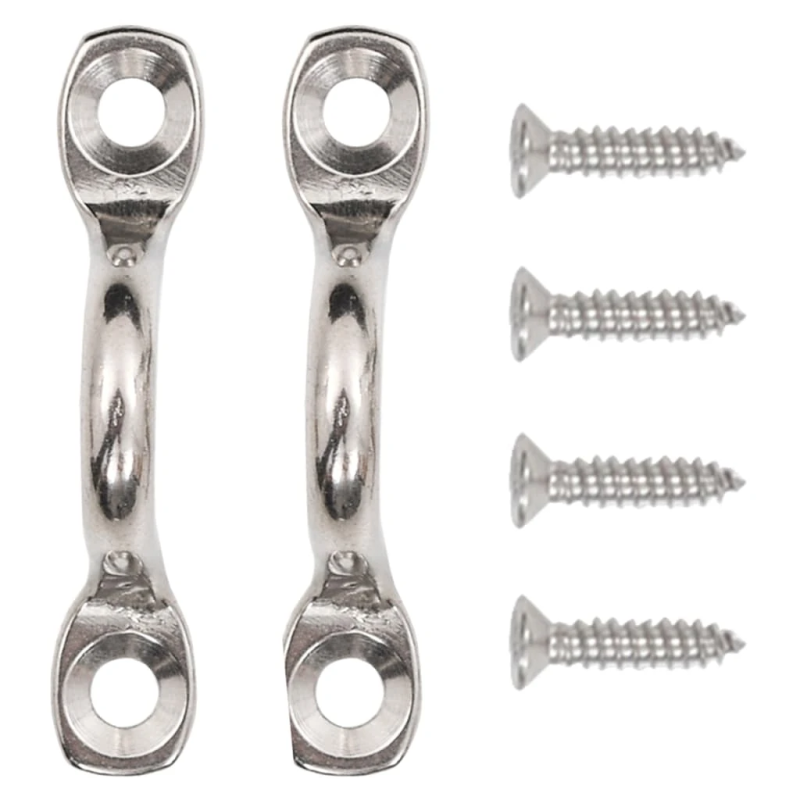 vidaXL motorlaivas jumta siksnas, 2 gab., audums, nerūsējošais tērauds