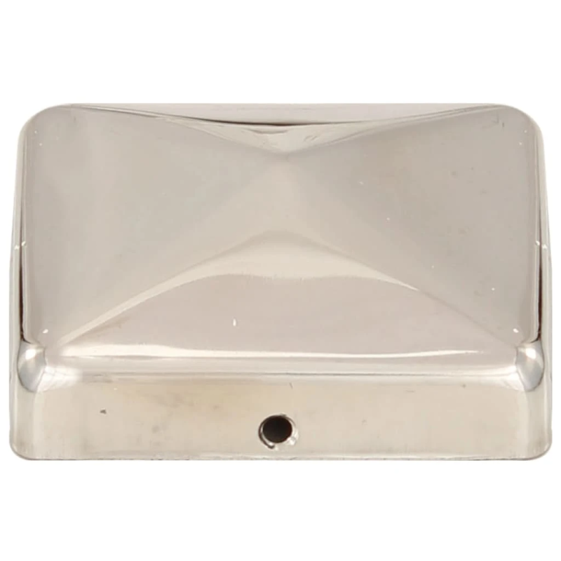 vidaXL stabu cepurītes, 6 gab,. nerūsējošs tērauds, 71x71 mm