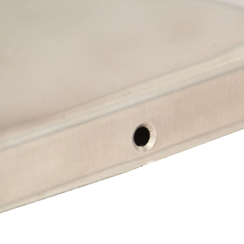 vidaXL stabu cepurītes, 6 gab,. nerūsējošs tērauds, 91x91 mm