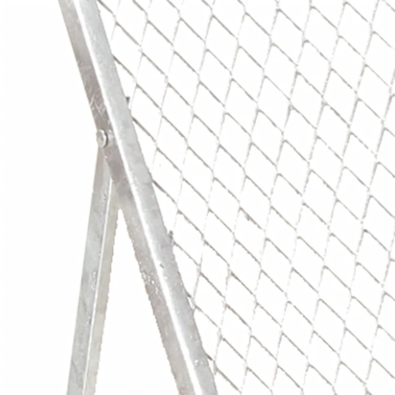 vidaXL dārza siets, cinkots tērauds