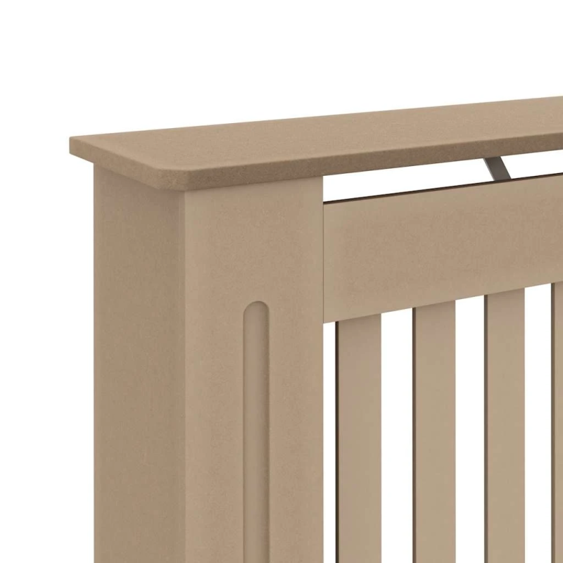 vidaXL radiatora pārsegs, 112x19x81,5 cm, MDF