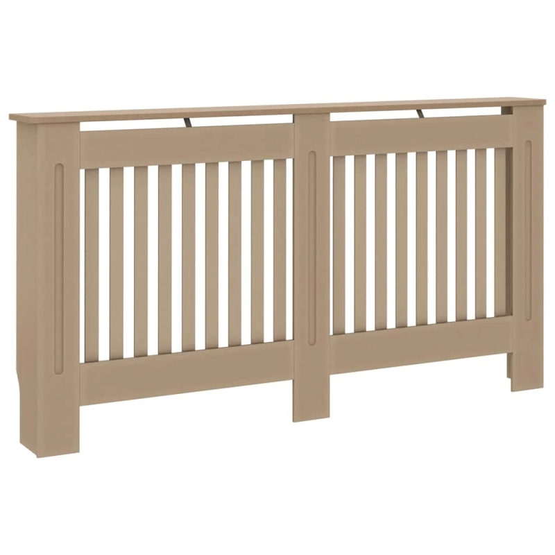 vidaXL radiatora pārsegs, 152x19x81,5 cm, MDF