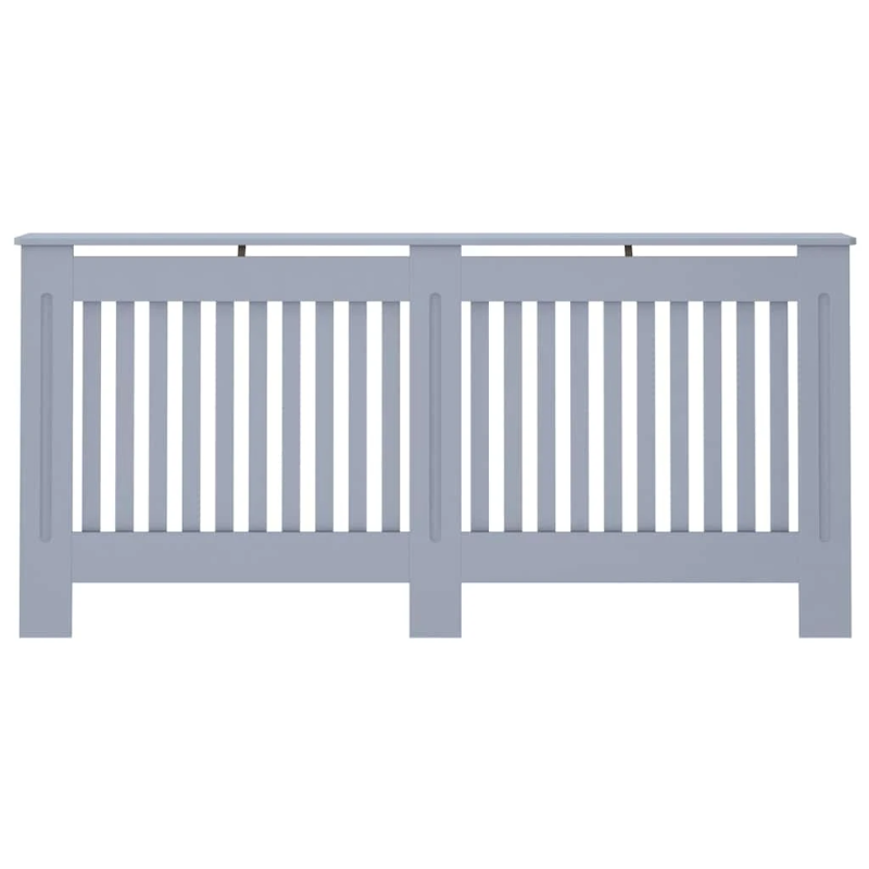 vidaXL radiatora pārsegs, antracītpelēks, 172x19x81,5 cm, MDF