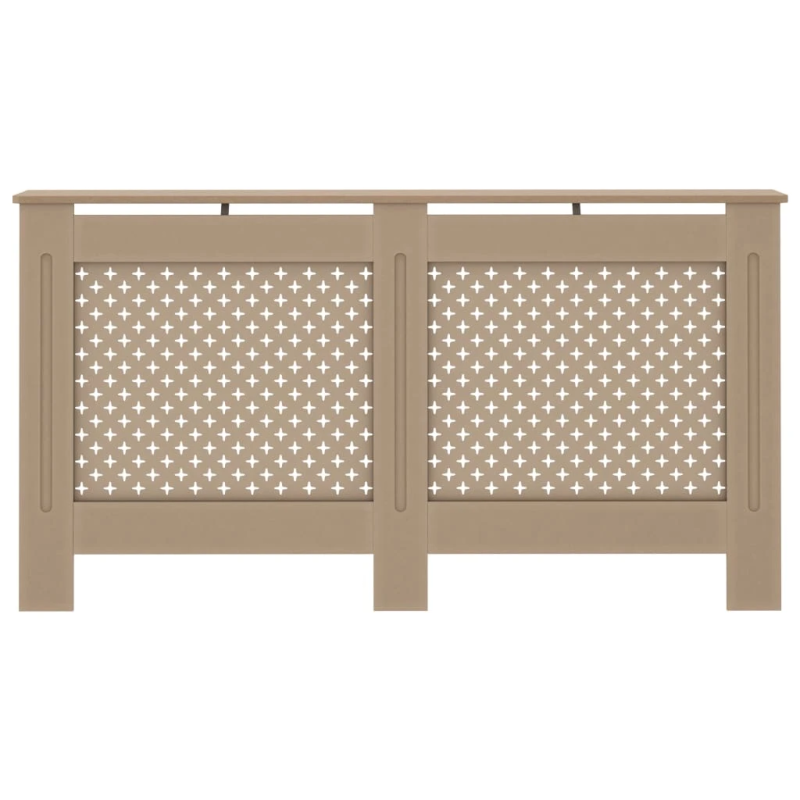 vidaXL radiatora pārsegs, 152x19x81,5 cm, MDF