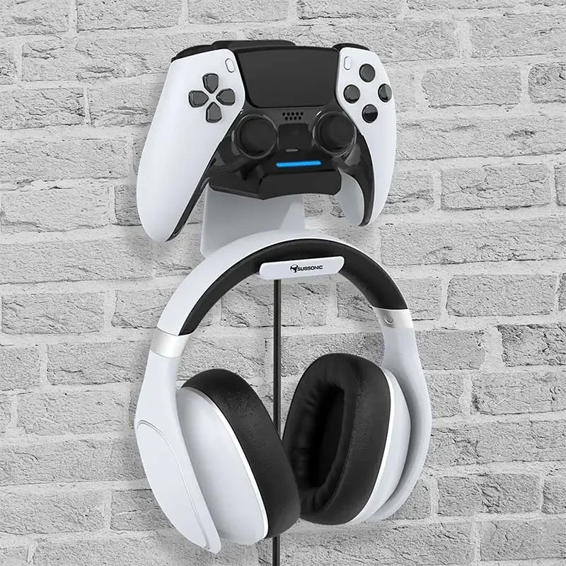 Subsonic Charger for PS5 controller and Stand for headset