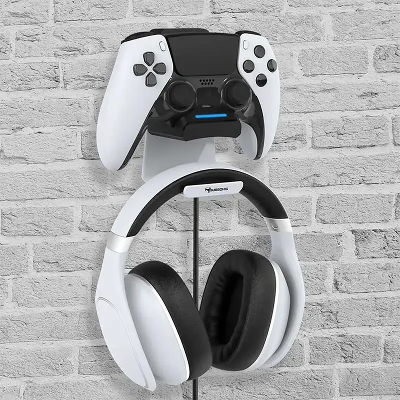 Subsonic Charger for PS5 controller and Stand for headset