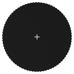 vidaXL batuta lēkājamā virsma, melns audums, 4,27 m, apaļam batutam