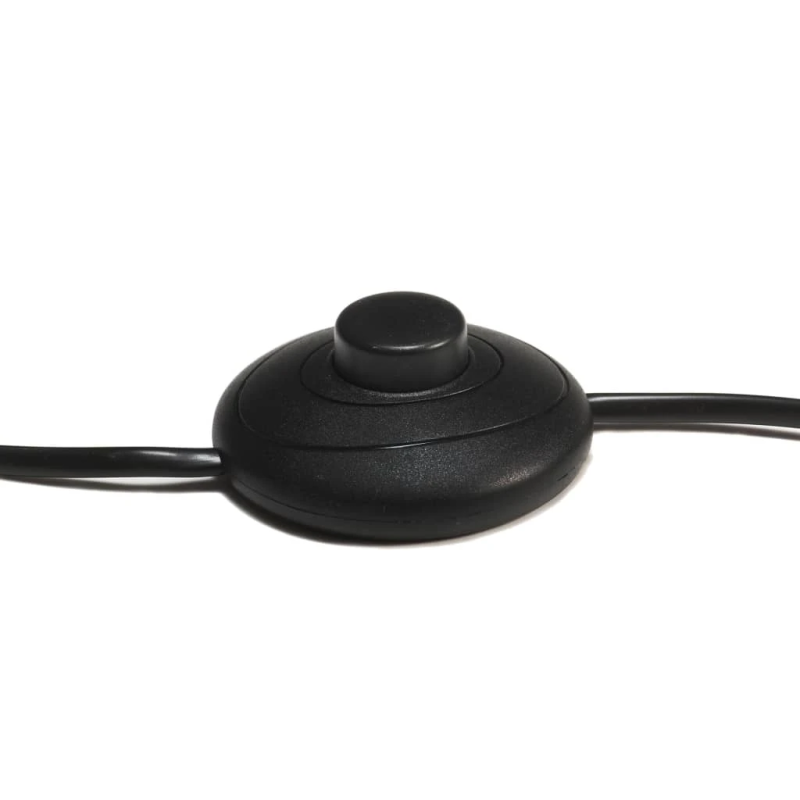 vidaXL grīdas lampa uz statīva, brūna, balta, masīvs tīkkoks, 141 cm