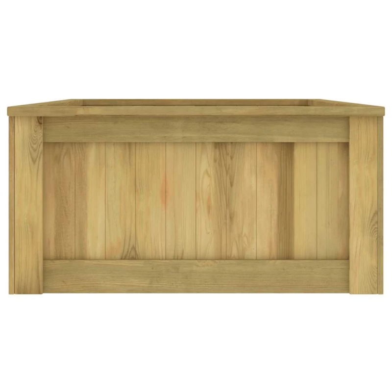 vidaXL augsta puķu kaste, 196x100x50 cm, impregnēts priedes koks