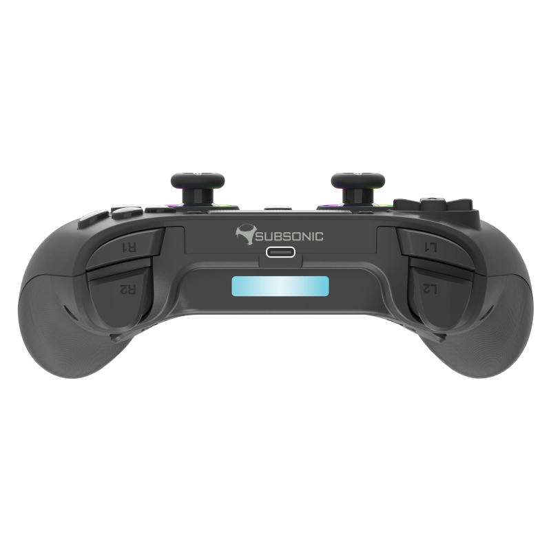 Subsonic Wireless Led Controller Black for PS4-PC