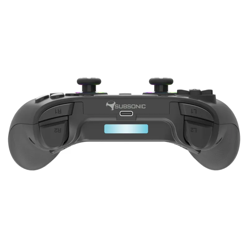Subsonic Wireless Led Controller Black for PS4-PC